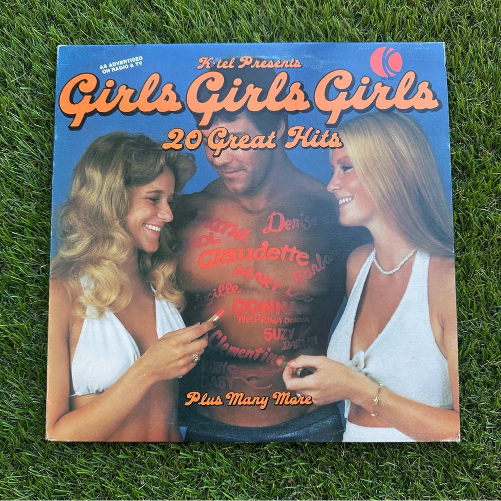 CALLING ALL GIRLS: Vintage 1976 Girls Girls Girls Vinyl Record